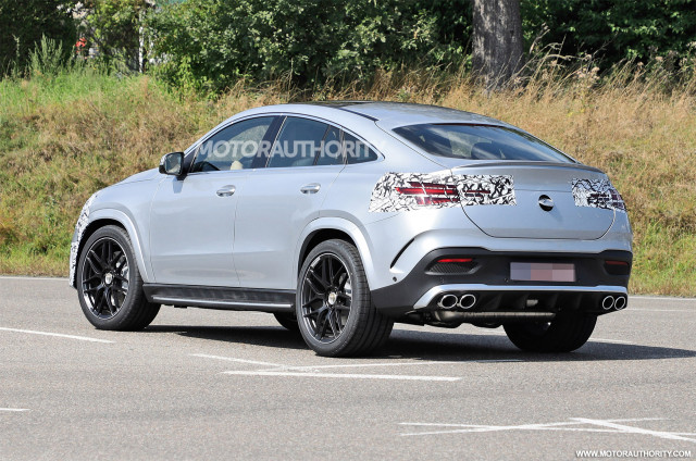 23 Mercedes Benz Amg Gle53 Coupe Spy Shots Minor Update On The Way