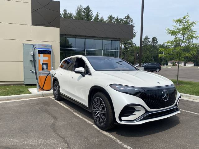 Test drive: Charging pains road-tripping in the Mercedes EQS SUV
