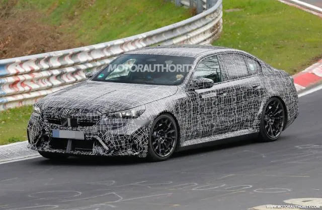 BMW M5 Touring revealed: we scoop 2025's red-hot plug-in hybrid