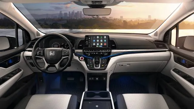 Inside of a 2025 Honda Odyssey