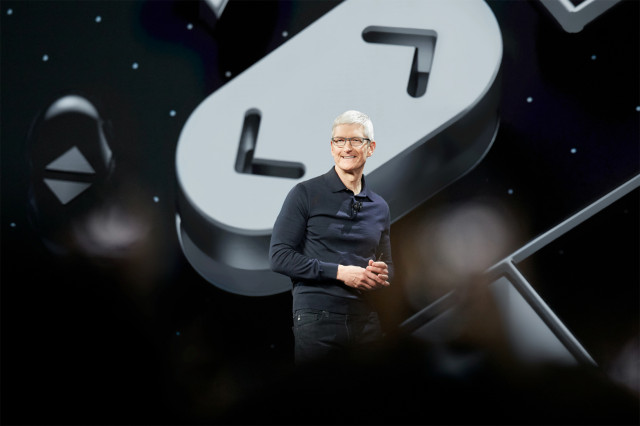 Apple CEO Tim Cook at WWDC