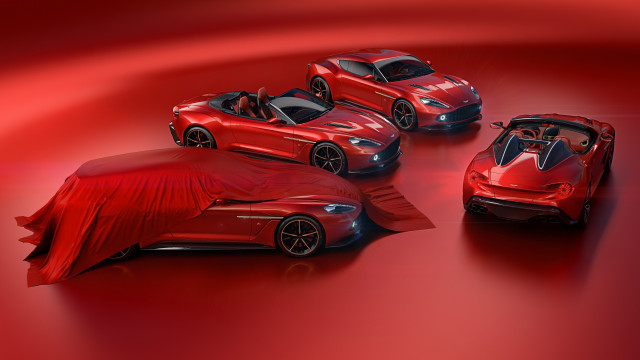 Aston Martin Vanquish Zagato family Aston Martin Vanquish Zagato family