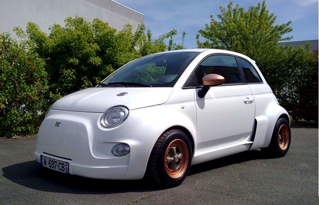 Atomik Makes Electric Supercar Out Of Fiat Abarth 500