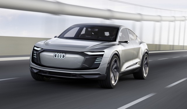 Audi e-tron Sportback concept, 2017 Shanghai auto show