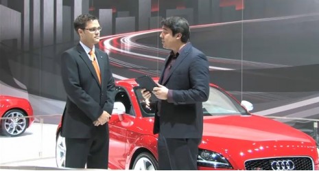 Audi TT RS Q&A at the 2011 Chicago Auto Show