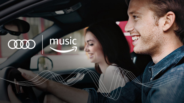 Amazon Music services now integrated with Audi