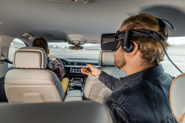 Audi virtual reality platform, 2019 CES