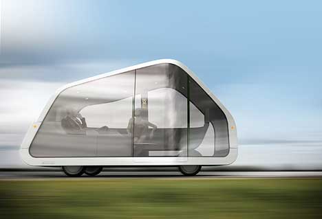 Autonomobile concept by designers Mike and Maaike