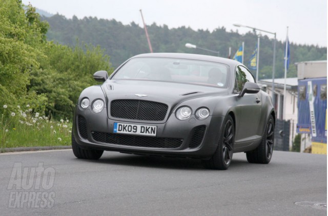 Bentley Continental Supersports out for a test drive