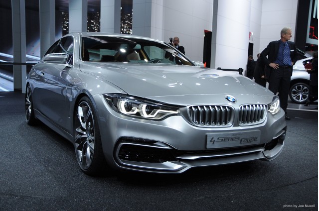 BMW 4-Series Coupe Concept at 2013 Detroit Auto Show