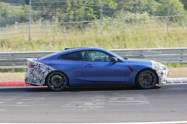 2025 BMW M4 spy shots