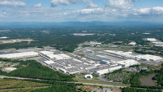 BMW assembly plant in Spartanburg, South Carolina.