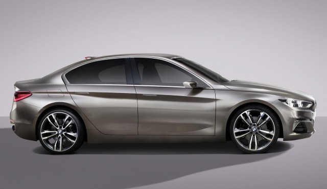 BMW Compact Sedan concept, 2015 Guangzhou Auto Show