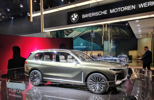 BMW X7 iPerformance concept, 2017 Frankfurt Motor Show
