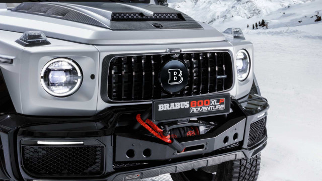 Brabus Builds A Mercedes Amg G63 Pickup Packing Almost 800 Horsepower