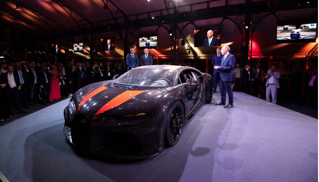 Bugatti Chiron SS 300+, world's fastest production car, up for sale