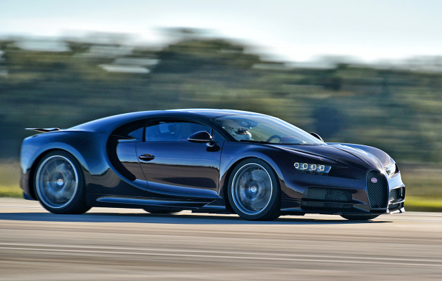 Astronaut Jon A Mcbride Experiences Bugatti Chiron At Kennedy Space Center