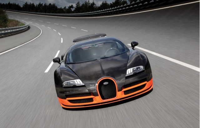 Bugatti veyron super sport top speed