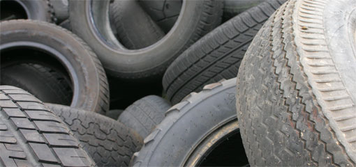 California recycles waste tires into new roads