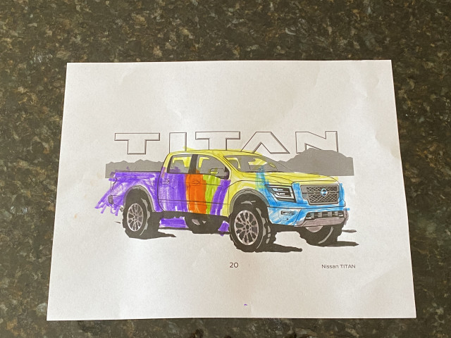 automakers show true colorsoffering free coloring sheets