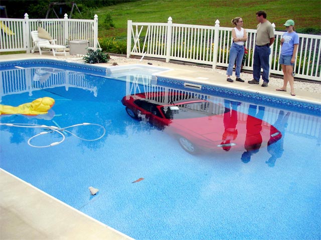 Car pooling with a Mazda Miata