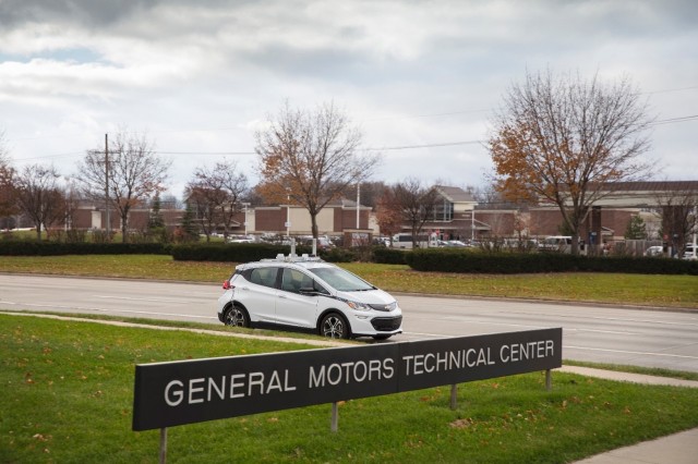 Chevrolet Bolt EV self-driving prototype Chevrolet Bolt EV self-driving prototype