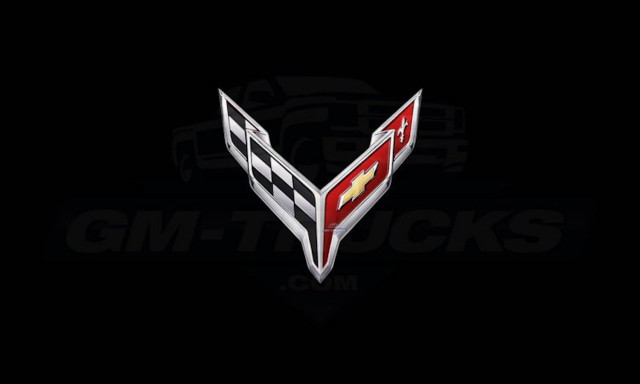 2020 Chevrolet C8 Corvette logos via GM-Trucks.com