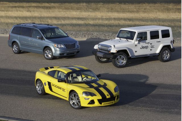 Chrysler EV, Jeep EV and Dodge EV