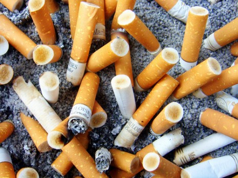 cigarettes, taken by Flickr user Schnella Schnyder