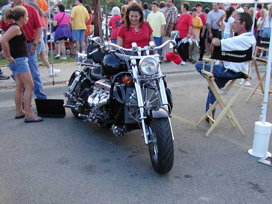 Custom 8.2-liter Motorcycle