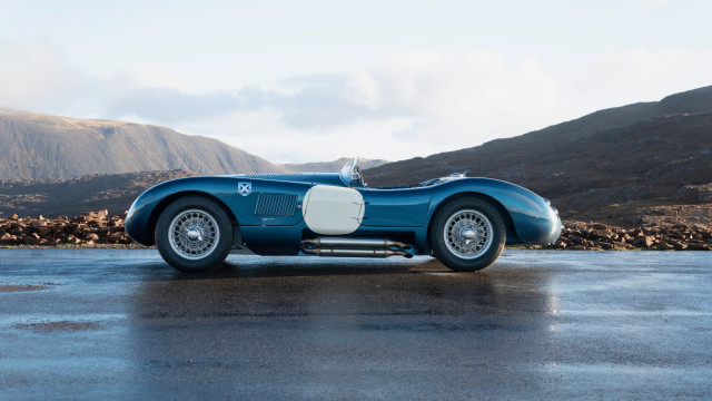 Jaguar C-Type continuation car brings back 1950s racing icon