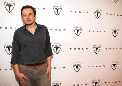 Elon Musk, CEO of Tesla Motors