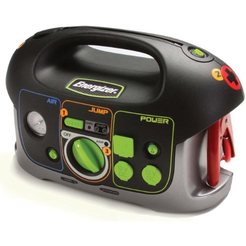 Energizer 84020 12V All-In-One Jump-Start System with Built-In Air Compressor and Power Inverter