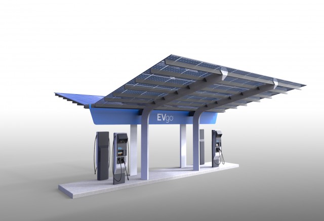 The first electric vehicle DC fast-charging station capable of 350 kW  output breaks ground in California