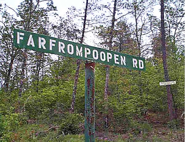 Farfrompoopin Road
