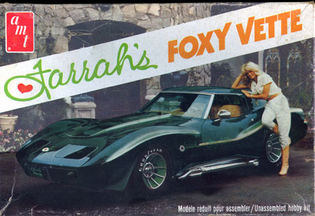 Farrah Fawcett and the 1970 Chevrolet Corvette