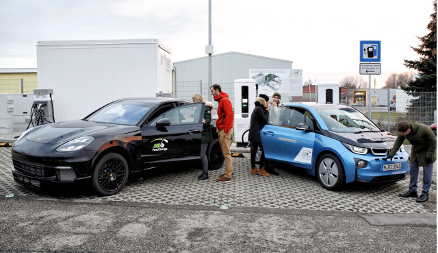 FastCharge 450-kilowatt charging station prototype