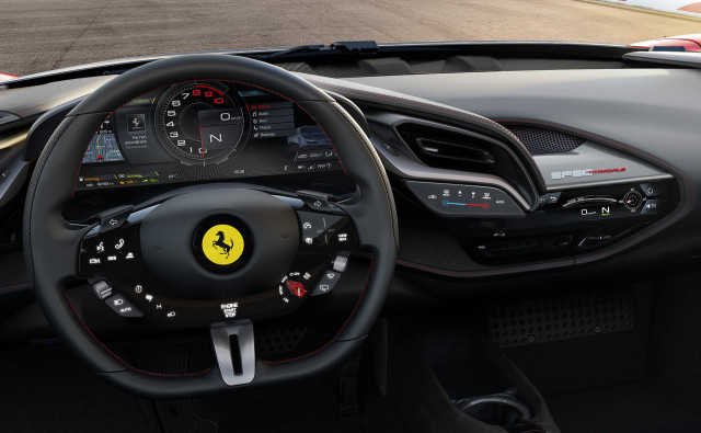 Explained: Ferrari SF90 steering wheel