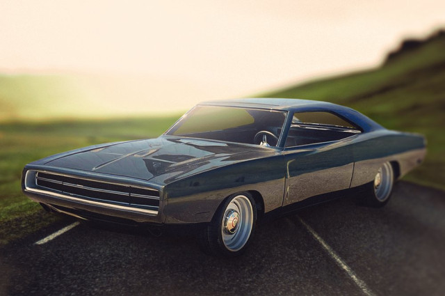 Finale Speed carbon fiber 1970 Dodge Charger body