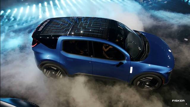 Foxconn unveils new electric pickup truck and crossover hatchback