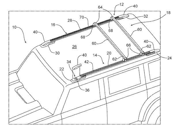 Ford Bronco roof and grille patents
