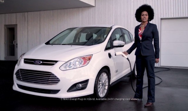 Ford C-Max Energi 'Upside' parody advert