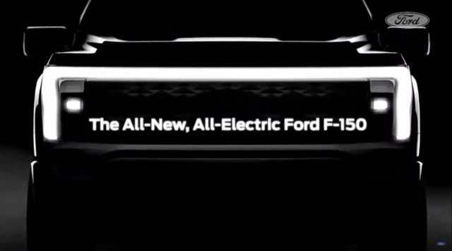 Ford F-150 electric teaser
