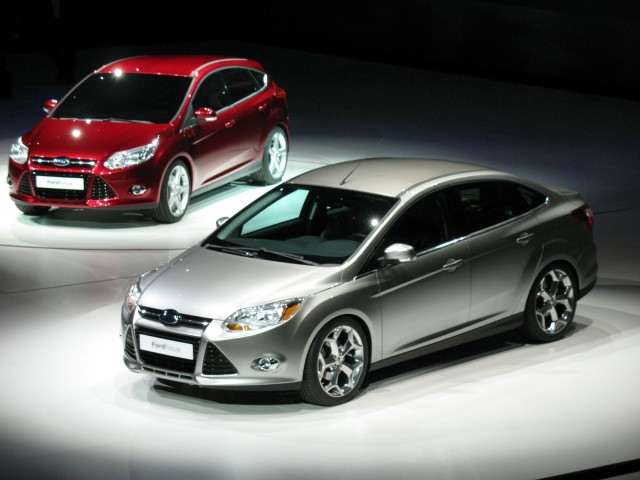2012 Ford Focus, at 2010 Detroit Auto Show