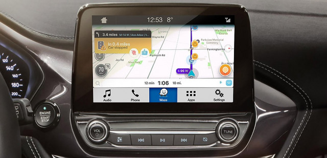 Waze now supports infotainment screen operation in Fords