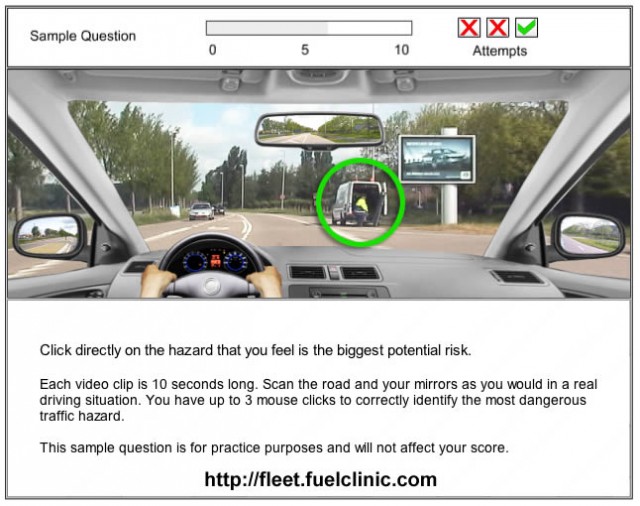 FuelClinic Fleet Hazard Perception Analysis