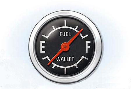 Gas gauge