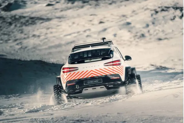 Genesis concept remakes GV60 EV as off-road rescue vehicle