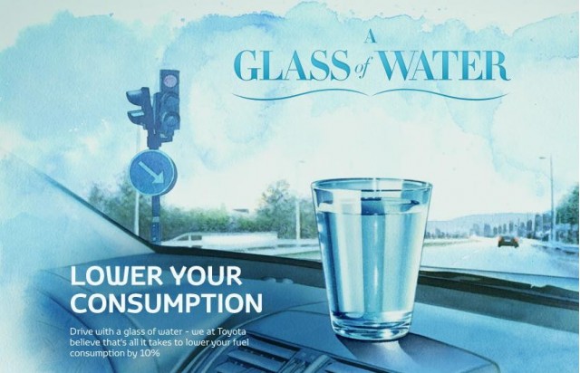 Glass of Water - Toyota Sweden iPhone app
