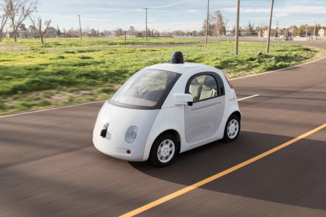 Google autonomous car prototype
